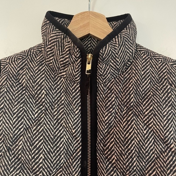 J Crew Herringbone Excursion Quilted Vest - XXS - Picture 5 of 7